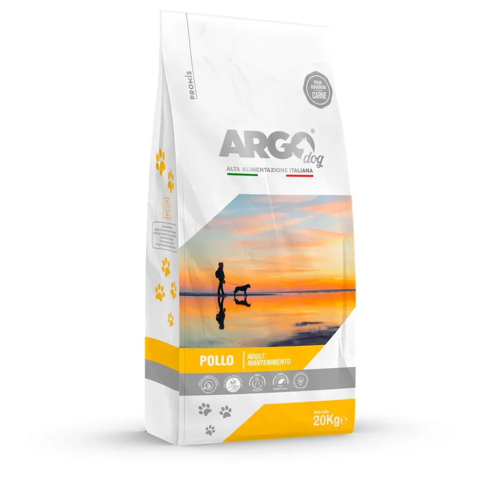 Standard - Суха храна Argo Pollo за кучета от всички породи с пилешко, 20кг.