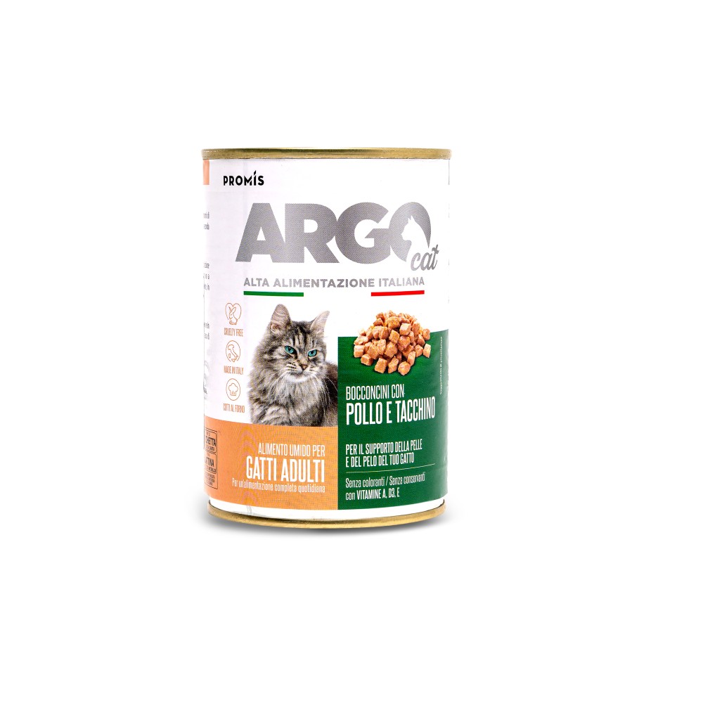 ARGO CAT С ПИЛЕШКО И ПУЕШКО, 415гр.