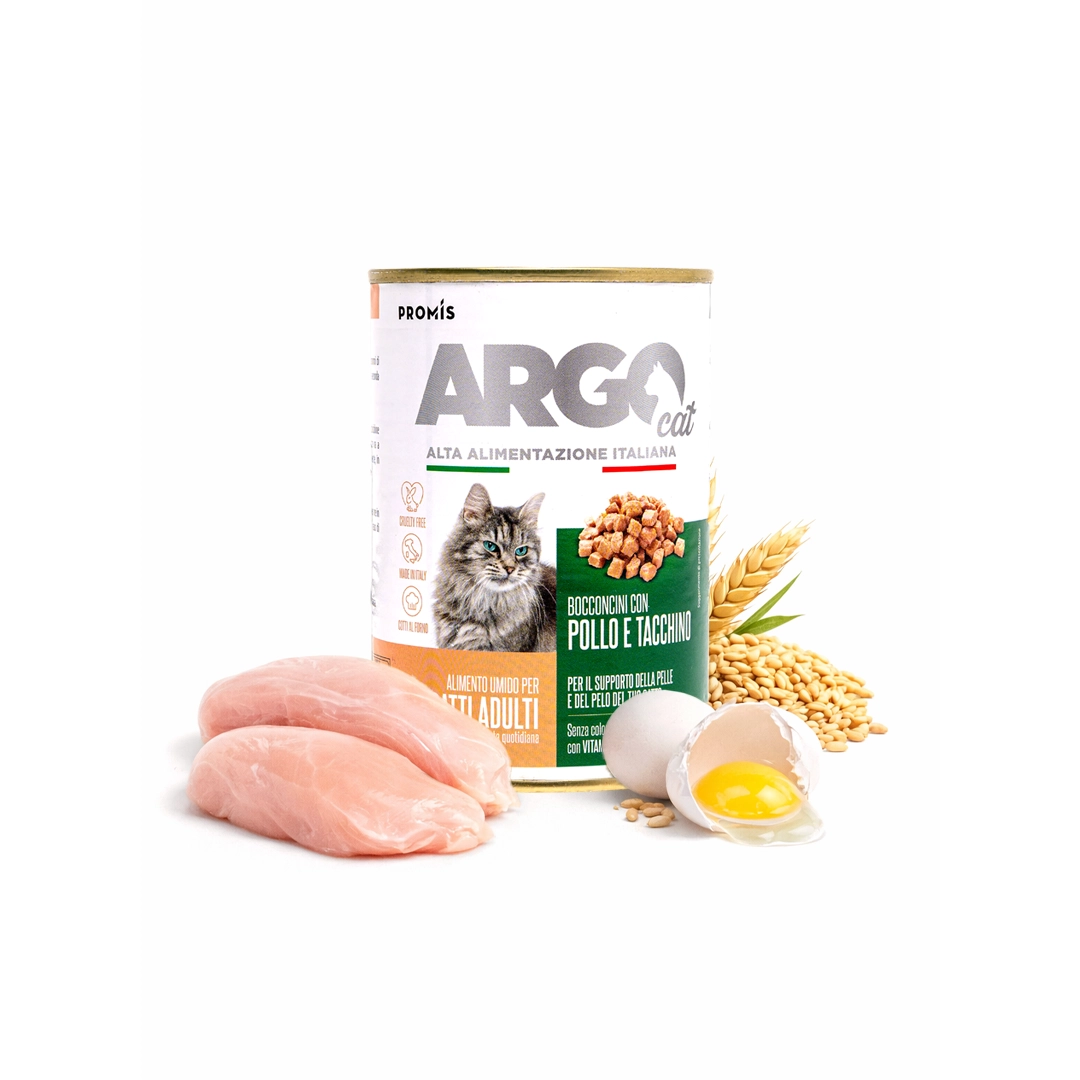 ARGO CAT С ПИЛЕШКО И ПУЕШКО, 415гр.