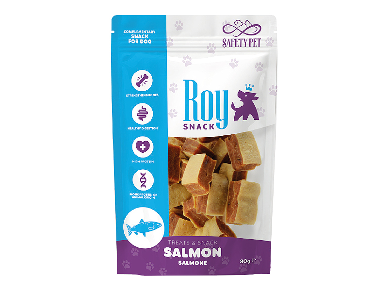 Safety Pet Snack - Лакомства за кучета със сьомга - хапки