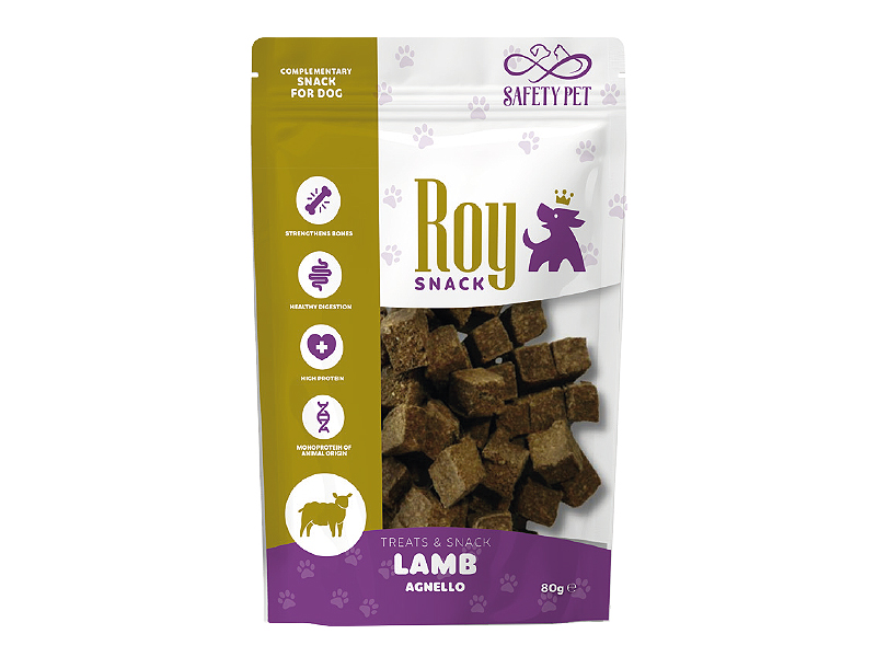 Safety Pet Snack - Лакомства за кучета с агнешко - кубчета