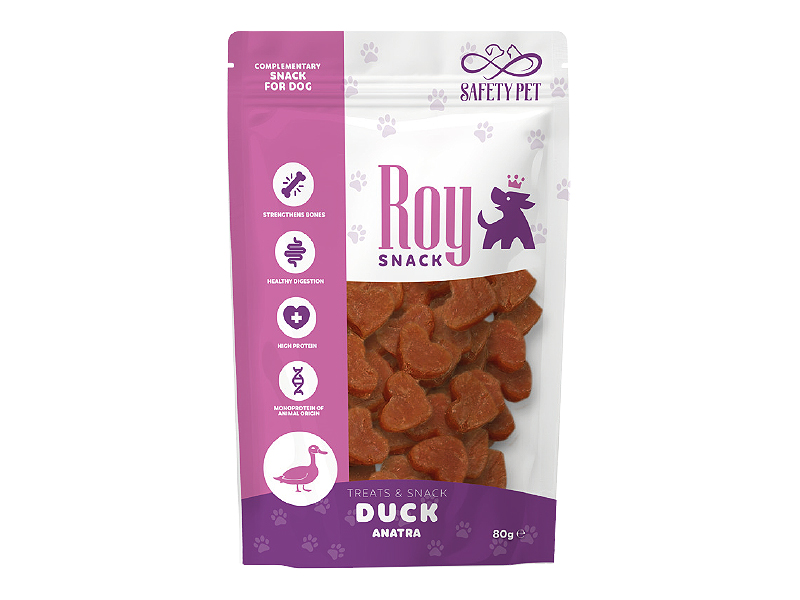 Safety Pet Snack - Лакомства за кучета с патешко - мини сърца