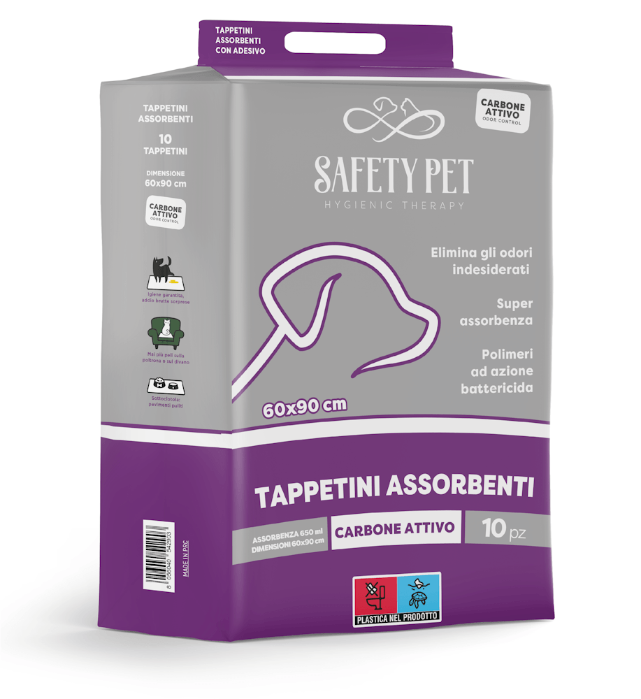 Safety Pet - хигиенни подложки Quickdry Carbon 60x90 10 бр