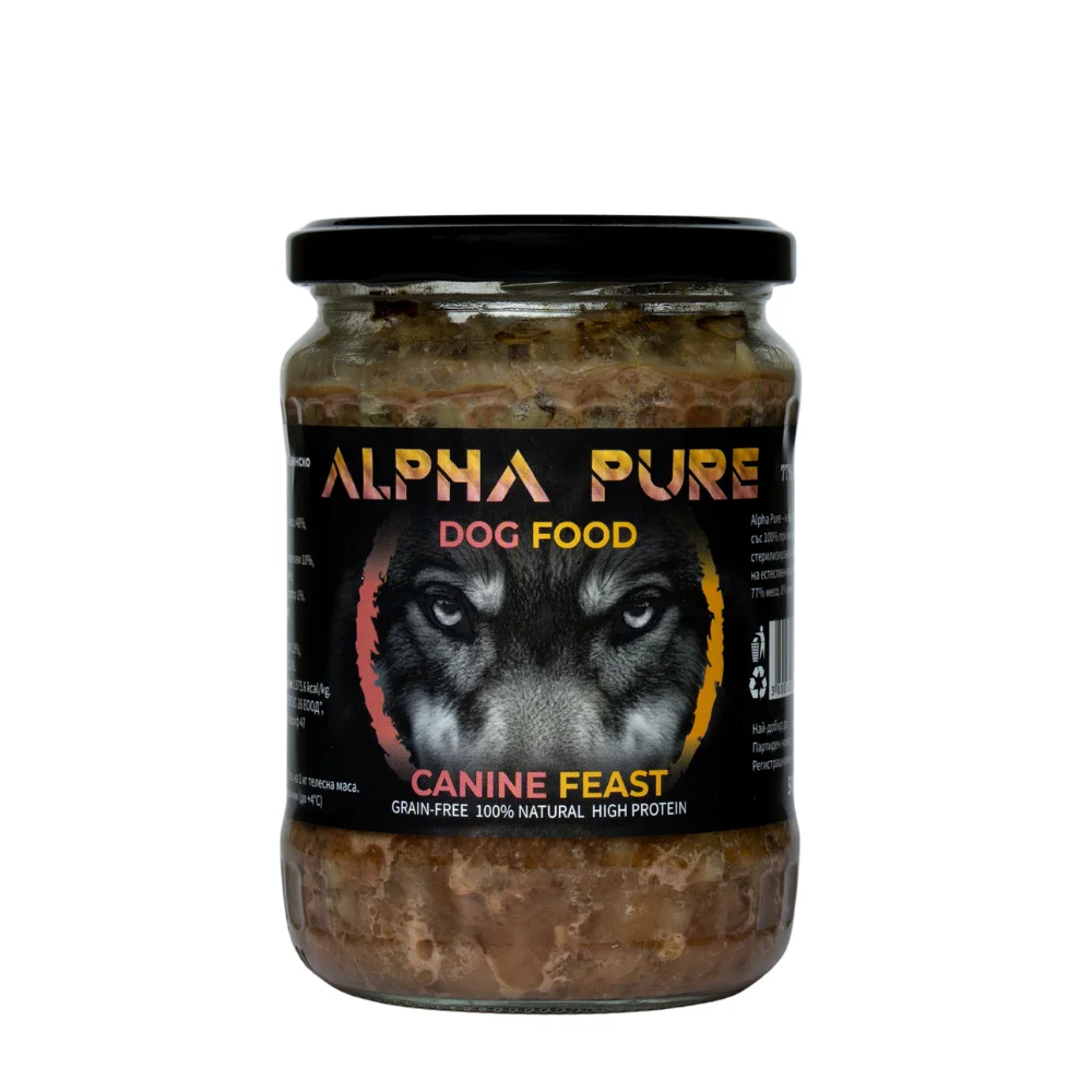 Alpha Pure Пиле и свинско - Adult, 800гр.