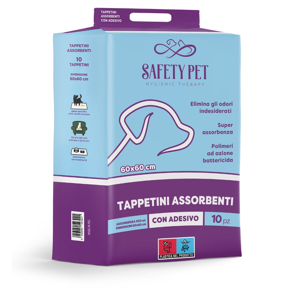SAFETY PET ХИГИЕННИ ПОДЛОЖКИ QUICKDRY 60x60