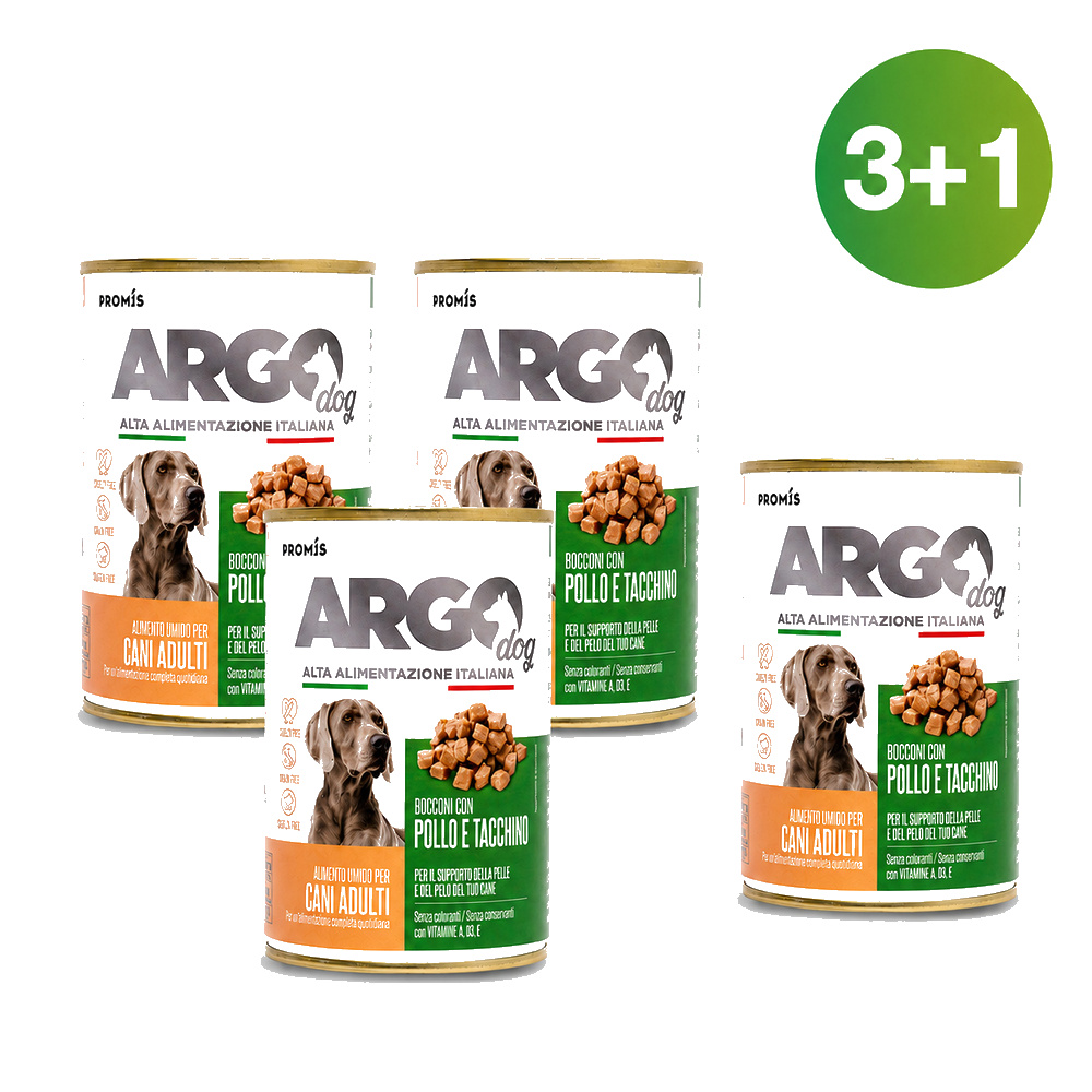 ARGO DOG С ПИЛЕШКО И ПУЕШКО 4 бр. х 1,230 кг.
